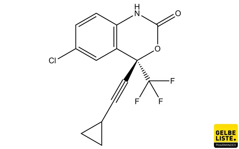 Efavirenz Anwendung, Wirkung, Nebenwirkungen Gelbe Liste