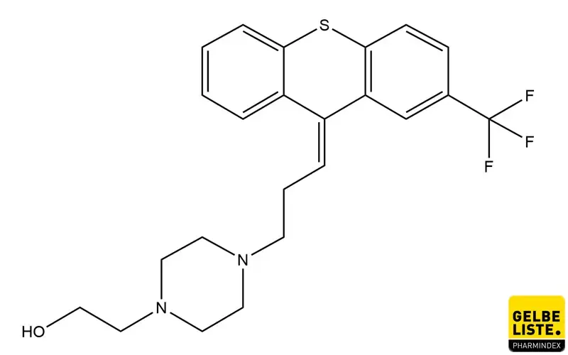 Flupentixol - Anwendung, Wirkung, Nebenwirkungen | Gelbe Liste