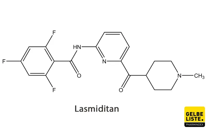 Lasmiditan mit Bezeichnung