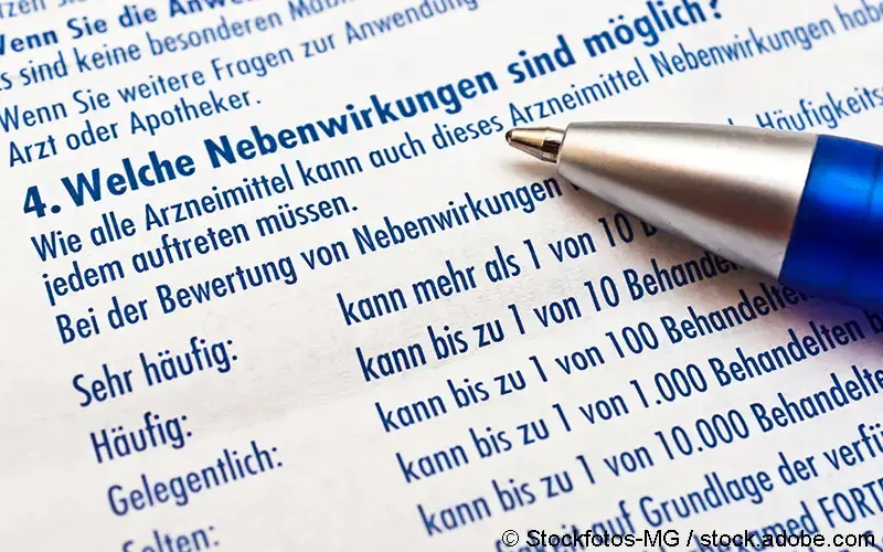 Nebenwirkungen Beipackzettel