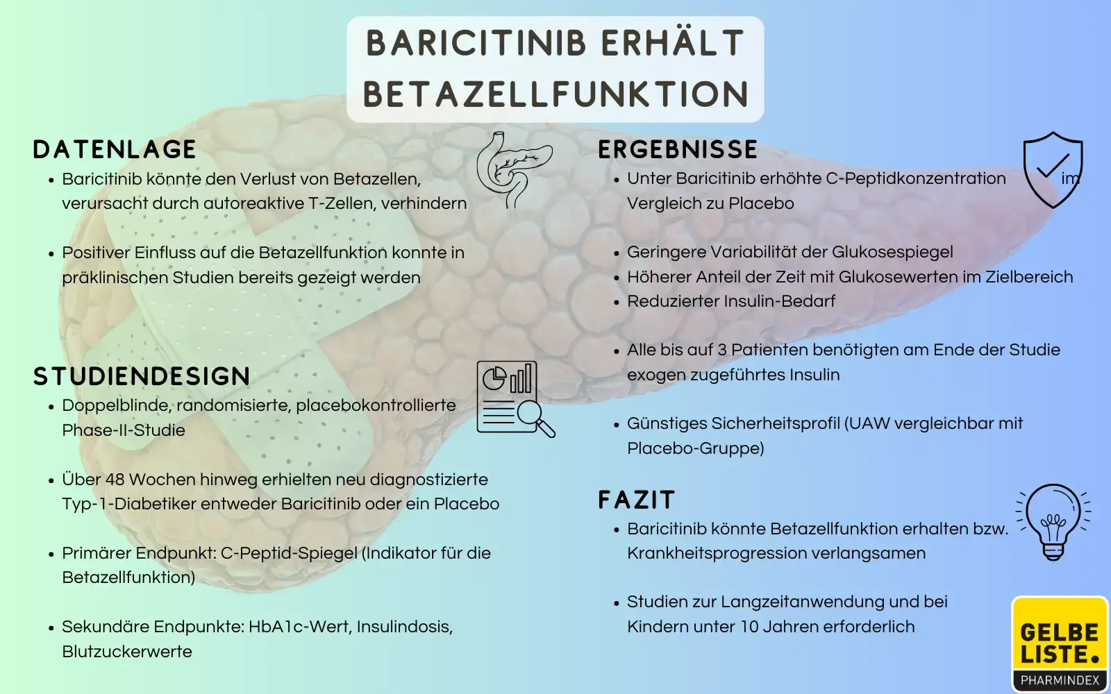 Baricitinib erhält Betazellfunktion