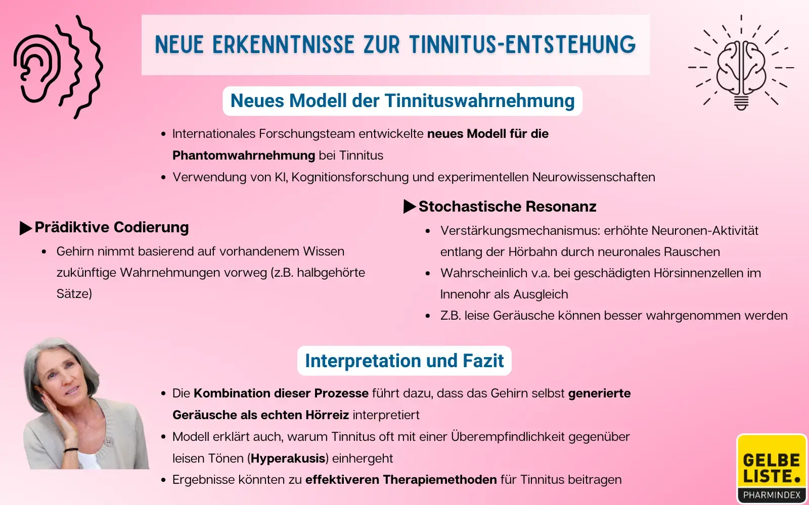 Neue Erkenntnisse Tinnitus