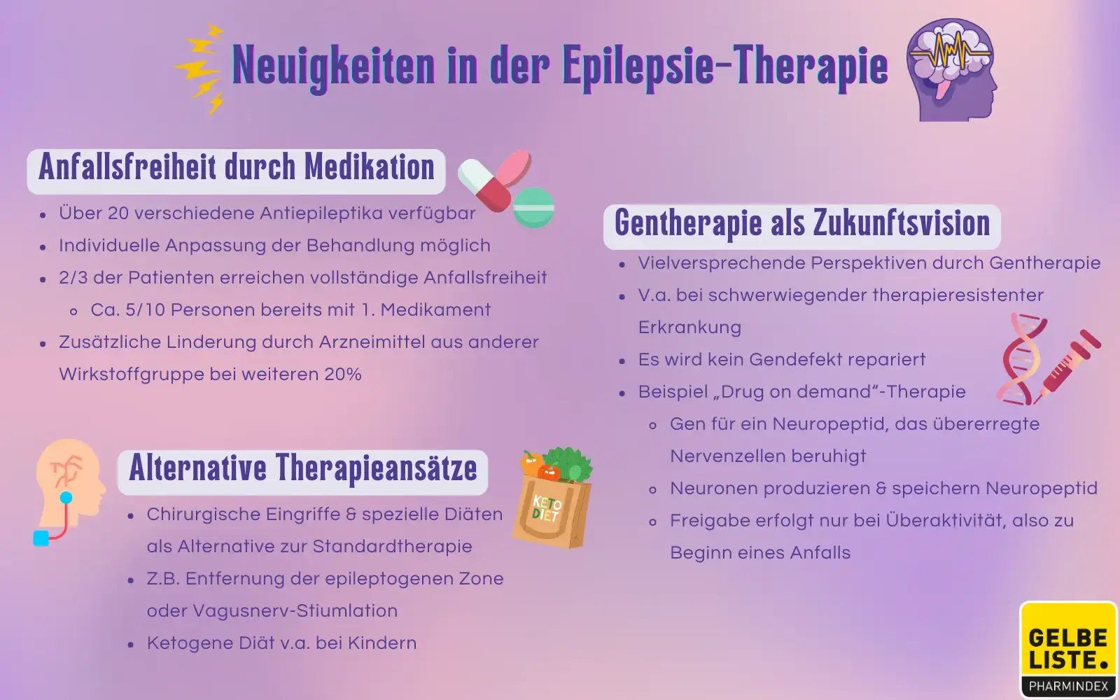 Neuigkeiten in der Epilepsie-Therapie