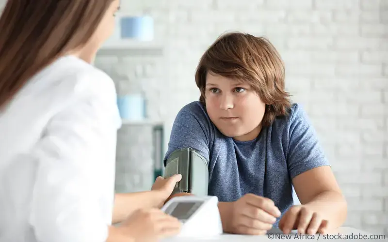 Blutdruckmessung adipöses Kind